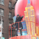 Kanye West on the Big Apple float during the 2010 Macy’s Thanksgiving Day Parade in New York City.